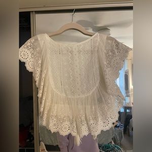 Altar’d State white eyelet top